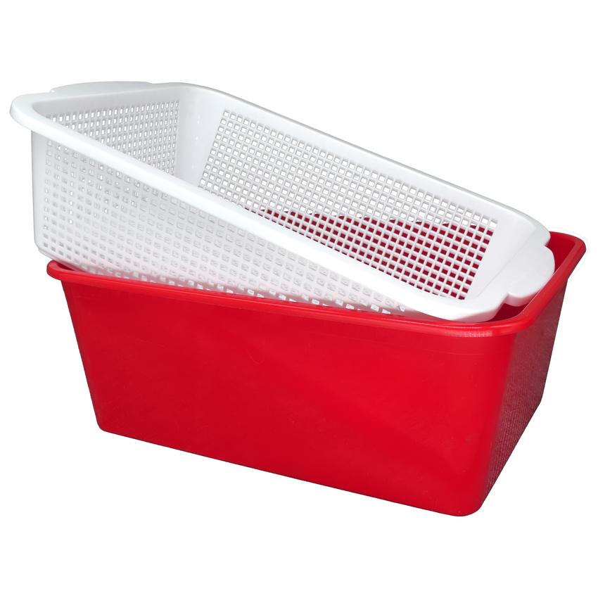 Форма для сыра прямоугольная (с дренажным контейнером), 27х19х8,5 см Форма для сыра прямоугольная (с дренажным контейнером), 27х19х8,5 см